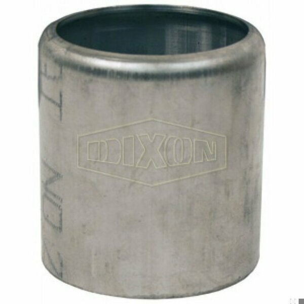 Holedall II Light Duty External Swage Ferrule, 2 ID x 2-42/64 to 2-54/64 OD in Nominal, 304 SS, Dixon, Mfr#: GAS2885TO